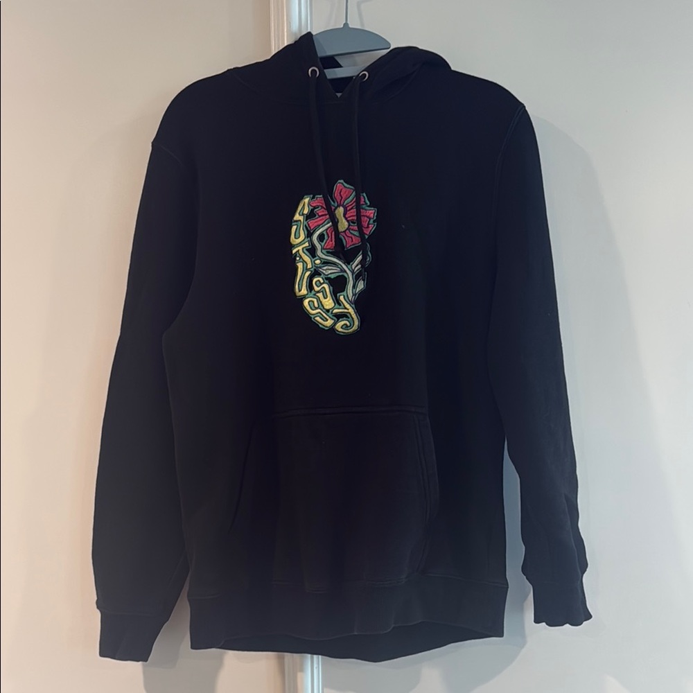 Black Graphic Hoodie